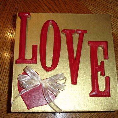 Love box lid