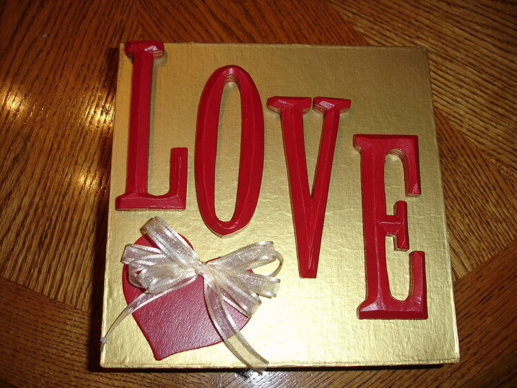 Love box lid