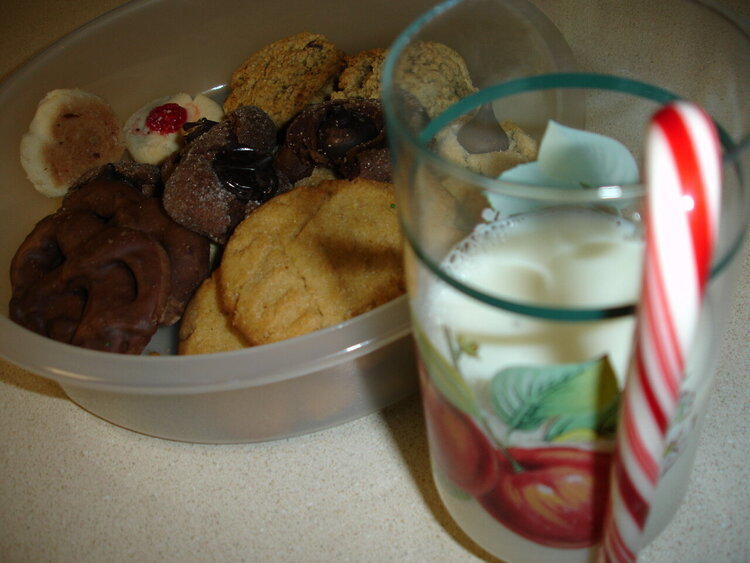 24. Milk and Cookies {9 pts.}