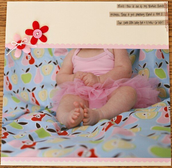 Tiny toes