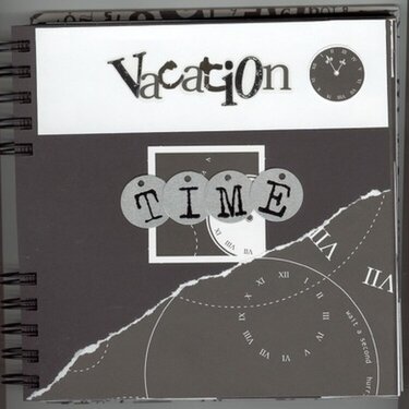 Vacation Time Album - gift for Grandma