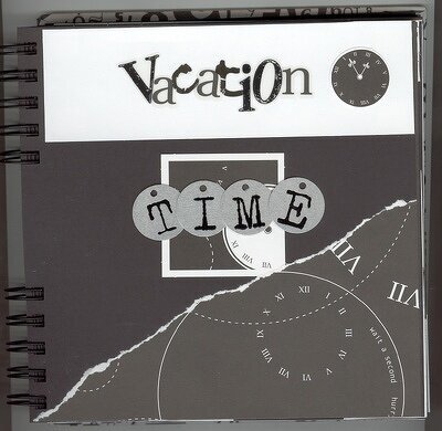 Vacation Time Album - gift for Grandma