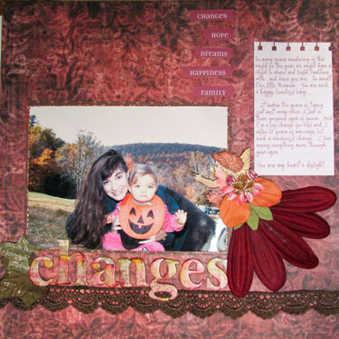 changes *Prima* incl. my little flower fairy