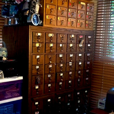 My Studio - library cardfiles