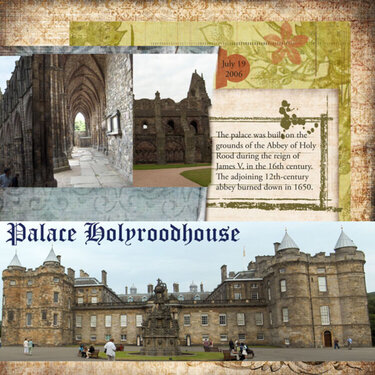 Edinburgh-Palace Holyroodhouse (page 2 of 2)
