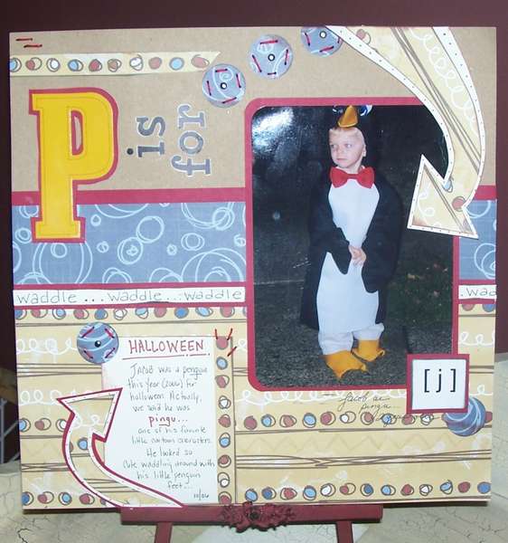 P is for penguin