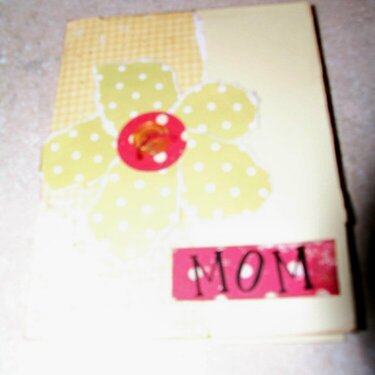 torn paper card-mother&#039;s day