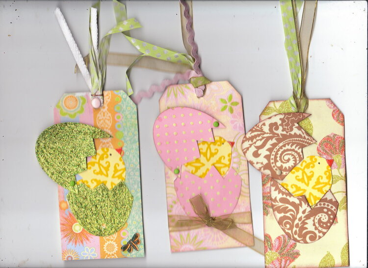 Easter Tags for Tag Swap