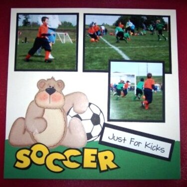 Soccer - Just for Kicks by Sandy Toomsen