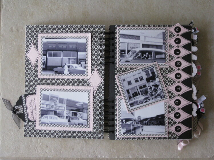 sample page of album for fifties slide box