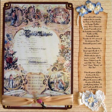 1911 Marriage Certificate