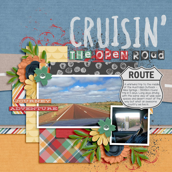 cruisin the open road