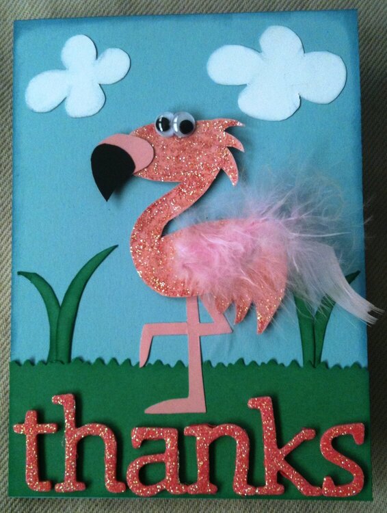 Flamingo Thank you