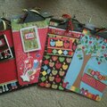 The front of four Clipboards for teachers