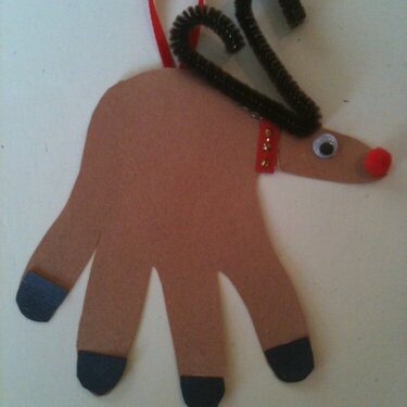 Hand reindeer