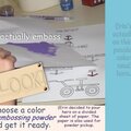 Heat Embossing Picture Tutorial-pic 2