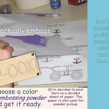 Heat Embossing Picture Tutorial-pic 2