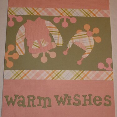 Warm Wishes card