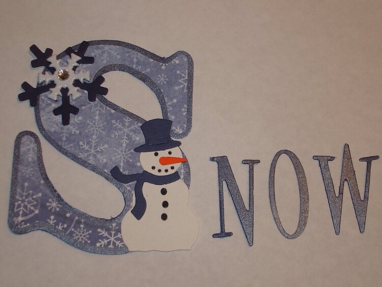 &#039;S&#039; is for Snow!