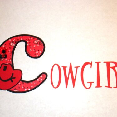 &#039;C&#039; is for Cowgirl