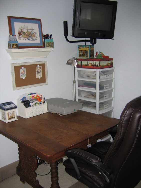 Table &amp; Storage Drawers