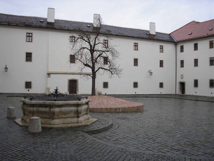 Courtyard in Spilberk Castle