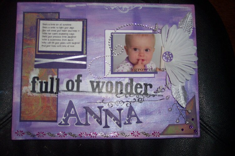 Anna, altered Canvas