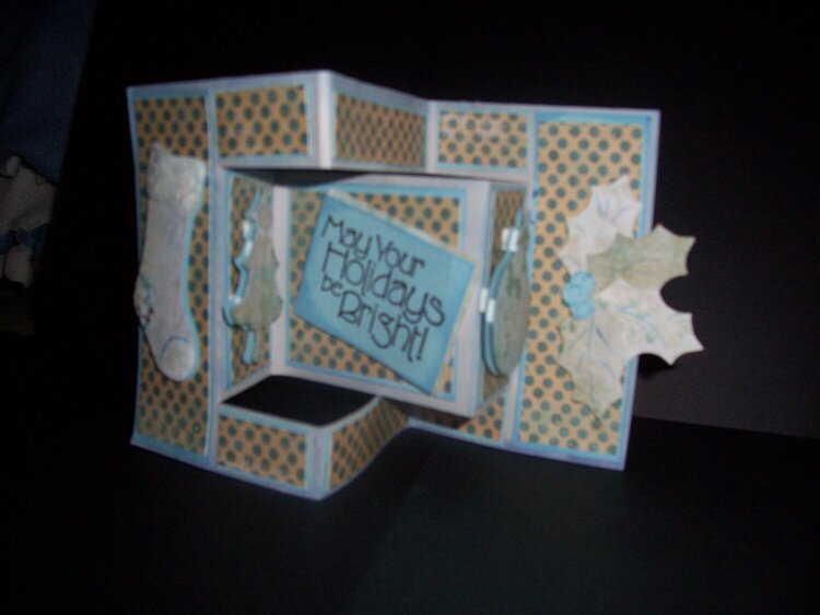 Tri fold, card