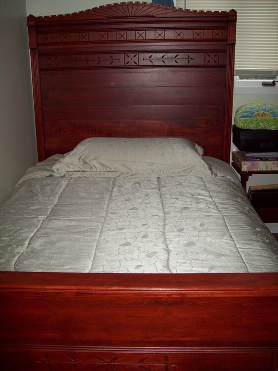 The Bed is Made!!!!!