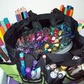 Close-Up of Pen Storage