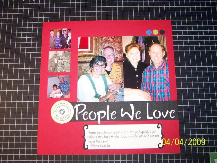 People We Love Title Page