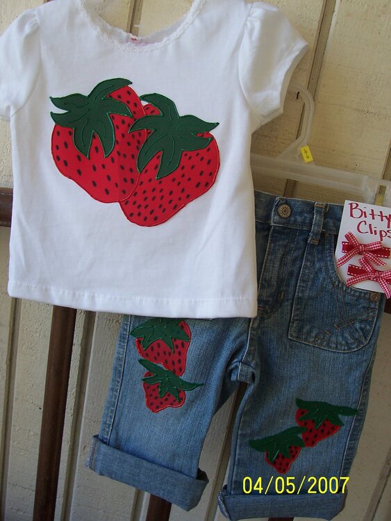 Strawberry Outfit