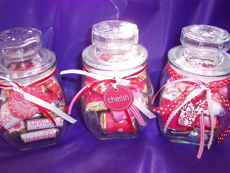 Altered Jars for Valentine&#039;s Day