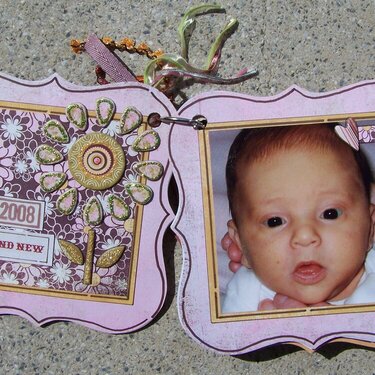 Lila&#039;s First Year Mini Album - pgs 1 &amp; 2