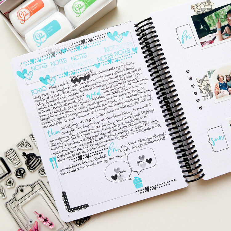 Canva Bullet Journal | July