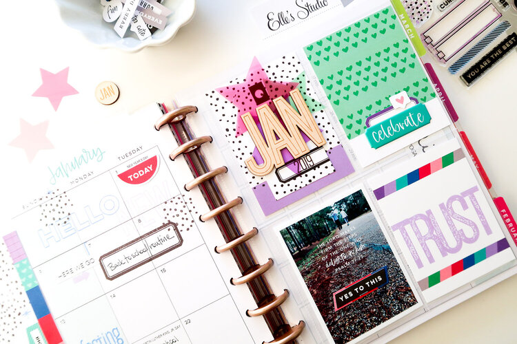 January Memory Planner