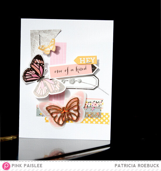 Hey One of a Kind Card | Pink Paislee