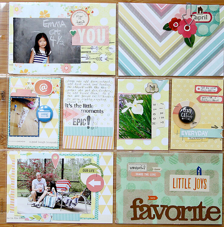 Project Life, Week 14 *American Crafts*