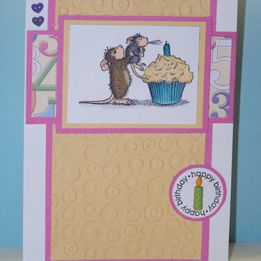 Brithday card~ House Mouse