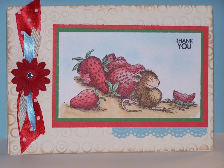 Thank you... berry much!