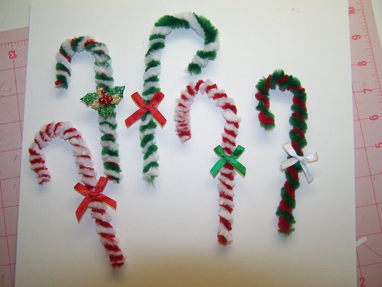 candy cane ornaments