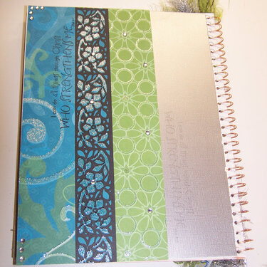 Altered Notebook  (inside cover)