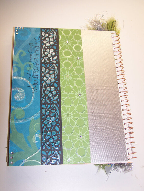 Altered Notebook  (inside cover)