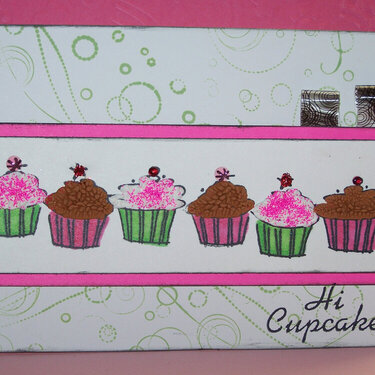 Hi Cupcake card