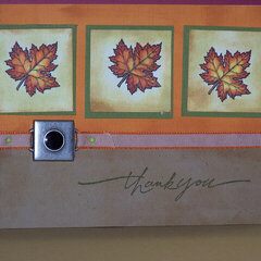 Thank you ~ Thanksgiving Card