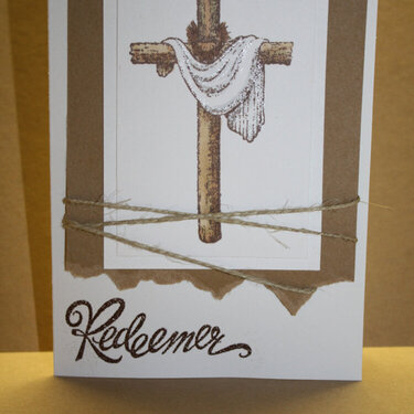 Redeemer~ Easter card