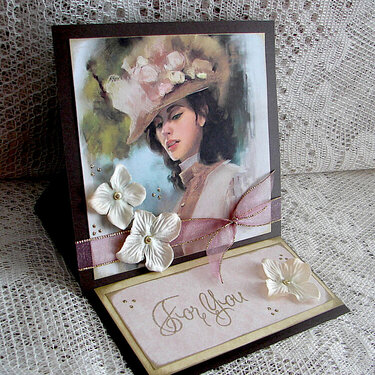 &#039;For You&#039; Easel Card