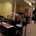 My scraproom/hubbys Poker room