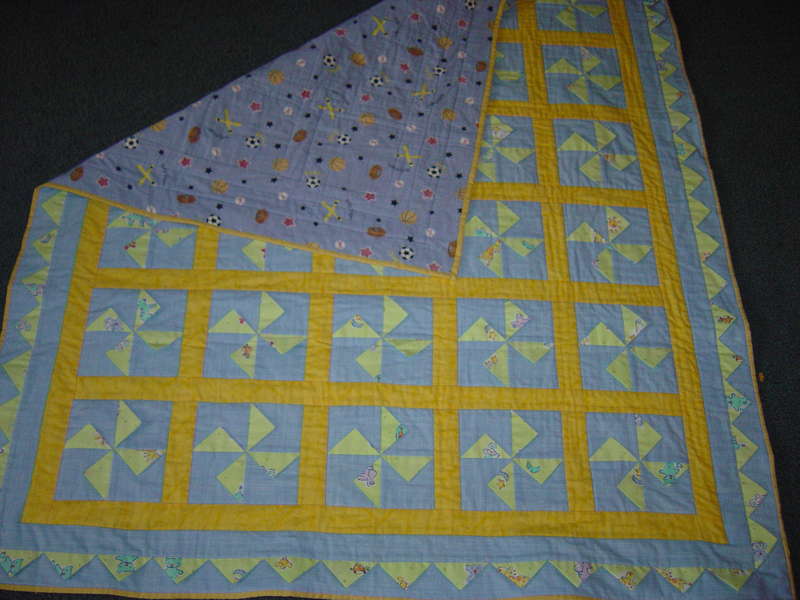 Pinwheel quilt