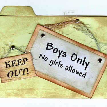 BOYS File folder